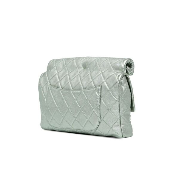 Pre Loved Chanel Reissue 2.55 Metallic Calfskin Roll Clutch - Picture 2 of 8